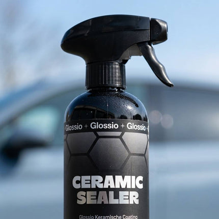 Glossio Ceramic Sealer Premium Keramische Coating 500ML - Krachtig Tegen Vuil en Water voor een Glanzend en Langdurig Beschermd Autoresultaat