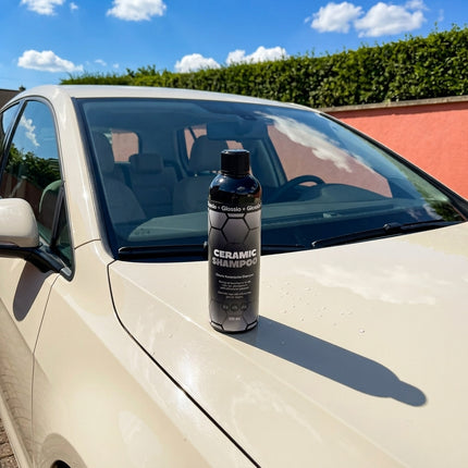 Glossio Ceramic Shampoo Premium Keramische Zeep 500ML - Diepe Reiniging en Langdurige Bescherming voor Auto Lak en Oppervlakken