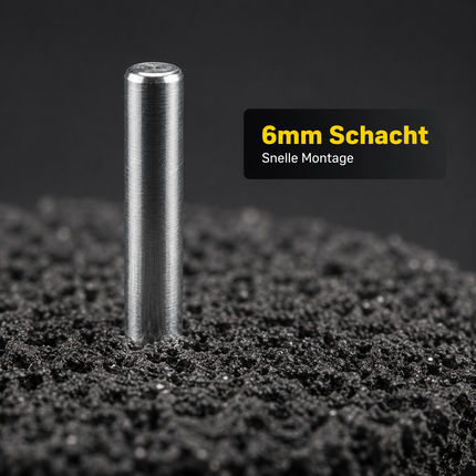 Glossio Roestverwijderschijf 100x15x6mm – Non-woven Schijf voor Roest en Lak Accessoire voor Boormachine