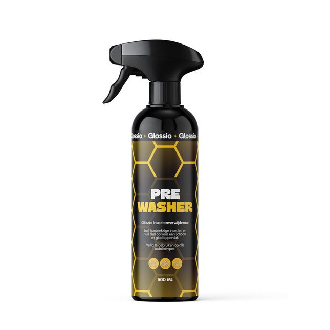 Glossio Active Pre Washer Premium Vuil- en Insectenverwijderaar 500ML Krachtig Tegen Vuil