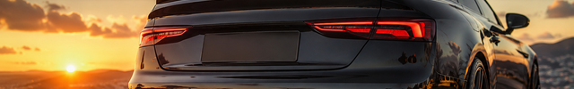 Spoilers & Vinnen banner - achterkant van een sportieve auto met dakspoiler | VCTparts