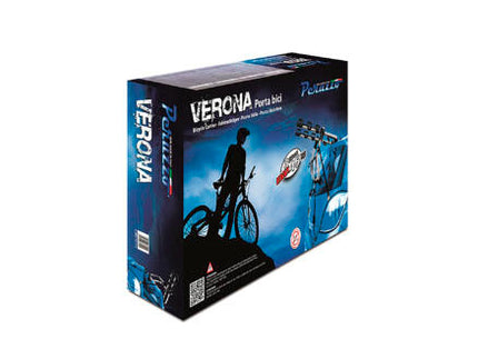 Peruzzo Verona Fietsendrager 3 Fietsen Aluminium voor Achterklep met Framebevestiging Inklapbaar