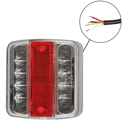 Aanhanger Achterlicht 4 functies 98x105mm 14 LED