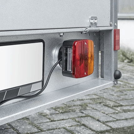 VCTparts Aanhangerverlichtingsset met Magneten en 7 Polige Stekker (7.5m + 2.5m kabel) VCTparts 3
