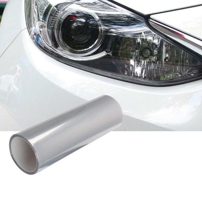 Achterlicht Folie - Transparant Zilver Wit (30 x 60cm) Smoke Tint Wrap Vinyl