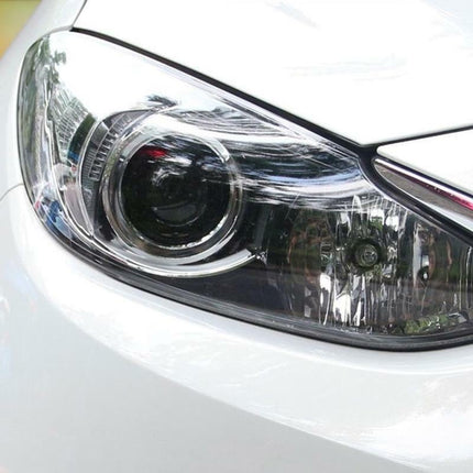 VCTparts Achterlicht Folie - Transparant Zilver Wit (30 x 60cm) Smoke Tint Wrap Vinyl NORGOS 5