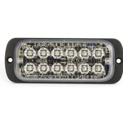 AEB AEB LED Flitser 12 LEDs Blauw 12 - 24V ECE R65 Klasse 2 Opbouw Bevestiging AEB 3