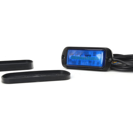 AEB AEB LED Flitser 30 LEDs Blauw 12 - 24V ECE R65 Klasse 1 Opbouw Bevestiging AEB 3