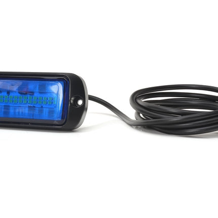 AEB AEB LED Flitser 30 LEDs Blauw 12 - 24V ECE R65 Klasse 1 Opbouw Bevestiging AEB 4