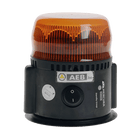 AEB AEB LED Flitslicht Roterend Met Magneet en Batterij – Oranje Lens Getest tot 261 km/u AEB 1
