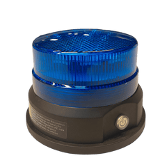 AEB Stroboscoop Zwaailicht LED Blauw Basic Magnetisch Op Batterij Voor Hulpdiensten - VCTparts.nl