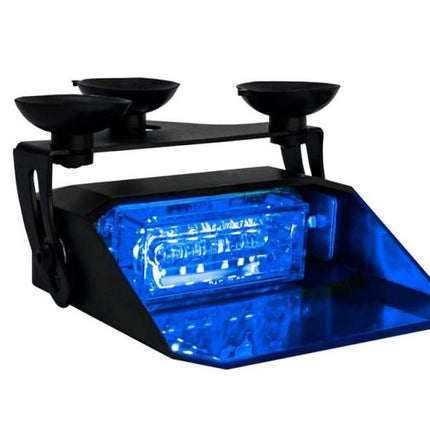 AEB AEB Stroboscoop Zwaailicht LED Flitser Voorruit Dashboard 12 - 24V Blauw Voor Hulpdiensten AEB 1