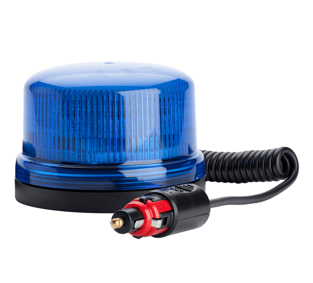 AEB Stroboscoop Zwaailicht LED Magnetisch 12 - 24V Blauw Geleverd Met Handleiding - VCTparts.nl