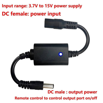 VCTparts Afstandsbediening Draadloos Schakelaar Aan/Uit [433Mhz - 5V - 12V] NORGOS 2