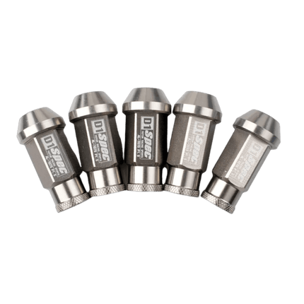VCTparts Aluminium Moeren (set 20 stuks) - M12x1.5 Schroefdraad 30mm Grijs [Lug Nuts Legering JDM Autorace] NORGOS 1