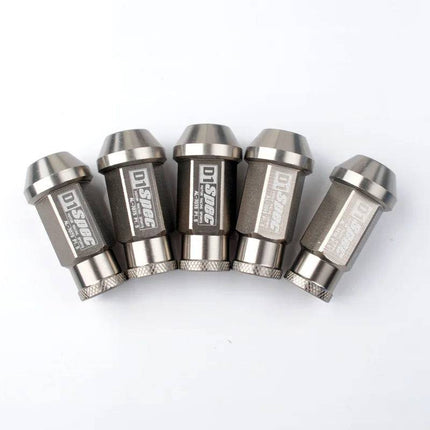 VCTparts Aluminium Moeren (set 20 stuks) - M12x1.5 Schroefdraad 50mm Grijs [Lug Nuts Legering JDM Autorace] NORGOS 3