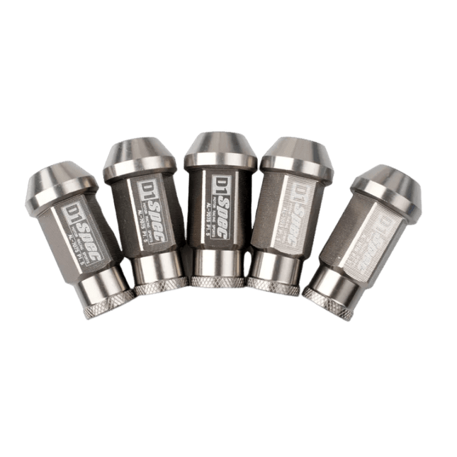 VCTparts Aluminium Moeren (set 20 stuks) - M12x1.5 Schroefdraad 50mm Grijs [Lug Nuts Legering JDM Autorace] NORGOS 4
