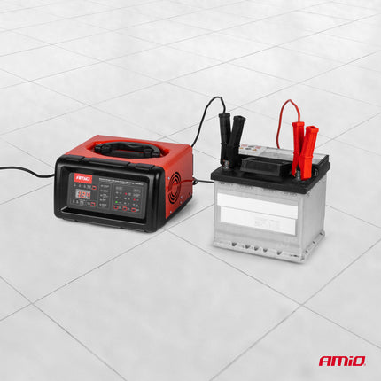 AMiO AMiO Acculader 20A 6V 12V met 100A Startfunctie - Voor AGM GEL MF en WET Accu’s Professioneel Gebruik AMiO 6