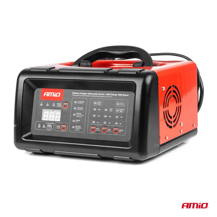 AMiO AMiO Acculader 20A 6V 12V met 100A Startfunctie - Voor AGM GEL MF en WET Accu’s Professioneel Gebruik AMiO 2