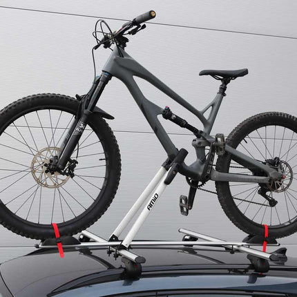 AMiO Aluminium Dakfietsdrager RBR-02 - Fietsendrager voor op het Dak AMiO 2