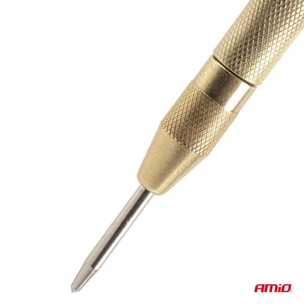 AMiO AMiO Automatische Centerpunt 130mm Koolstofstaal - Center Punch voor Metaal, Hout en Kunststof Boorpositie Markeren AMiO 9