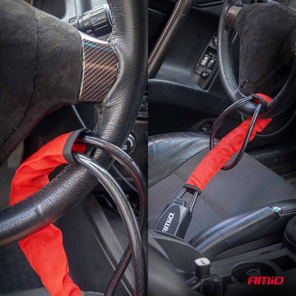 AMiO AMiO Compact Stuurwielslot voor Snelle en Simpele Diefstalbeveiliging AMiO 2