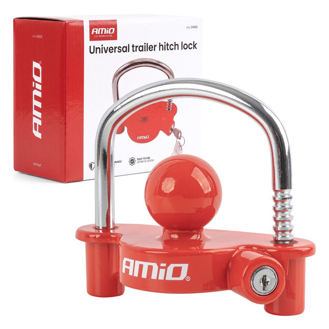 AMiO AMiO Compacte Trekhaakslot Koppelingsslot tegen Aanhangerdiefstal AMiO 1