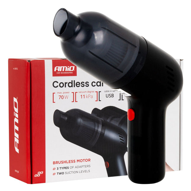 AMiO AMiO Draadloze Autostofzuiger 70W 11kPa USB-C VC-08 HEPA AMiO 1