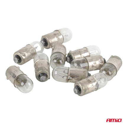 AMiO AMiO Halogeenlampen T4W 24V 4W BA9S – Set van 10 Stuks – Voor Vrachtwagens, Bussen en Werkmachines AMiO 5