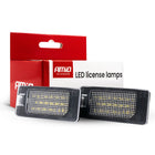 AMiO AMiO LED Kentekenverlichting CLP03 VAG – Canbus Foutvrij – Plug en Play LED Set van 2 Nummerplaatverlichting Lampen Seat Skoda Audi Volkswagen VW AMiO 1