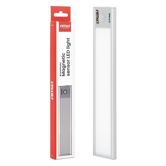 AMiO AMiO Oplaadbare Magnetische Sensor LED Lamp Klein 1.2W 1000mAh – Draadloze Bewegingssensor Verlichting USB-C Kast Gang AMiO 1