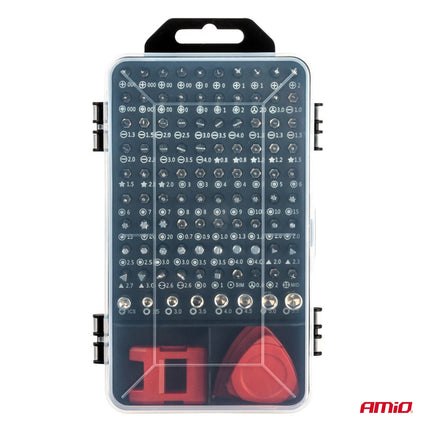AMiO AMiO Precisie Schroevendraaierset 115-delig - Complete Reparatieset met Bits Pincet en Accessoires in Koffer AMiO 5