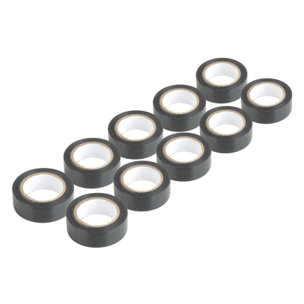 AMiO AMiO PVC Isolatietape Set 10 Stuks - Zwart 19mm x 10m x 0.13mm AMiO 1