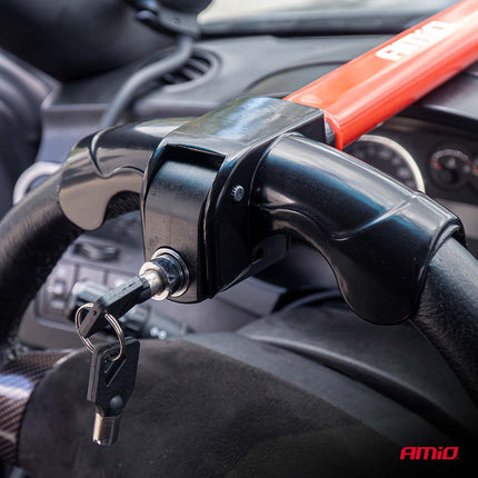 AMiO AMiO Stuurwielslot Extra Stevig voor Auto en SUV Diefstalbeveiliging AMiO 4