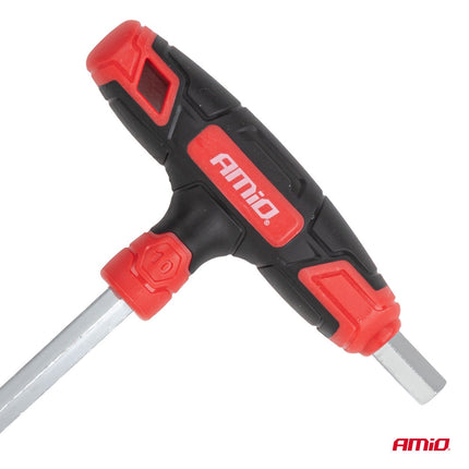 AMiO AMiO T-Greep Inbussleutel Set 8-delig CR-V Haakse Inbussleutels 2-10mm Imbus Hey Key AMiO 5