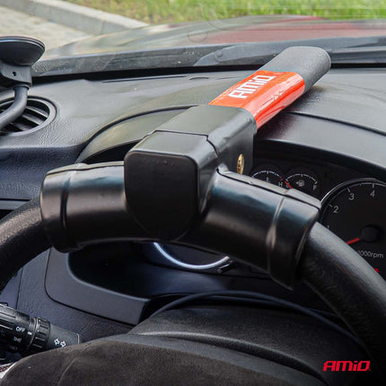 AMiO AMiO Universeel Stuurwielslot met Krasbescherming tegen Autodiefstal AMiO 5
