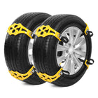 AMiO AMiO Universele Anti-Slip Sneeuwkettingen Set 8 Stuks - Antislip Spanbanden met Montagebeugel en Handschoenen voor Sneeuw IJs Modder en Zand AMiO 1