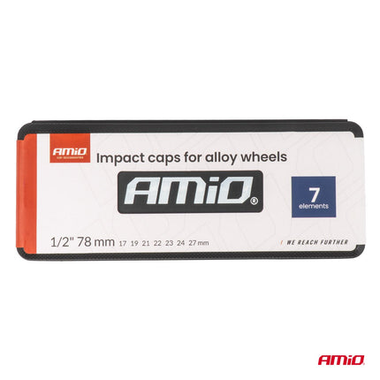 AMiO AMiO Velgbeschermdoppen 17-27mm 7-delig - Krasvrij Wielen Monteren AMiO 6