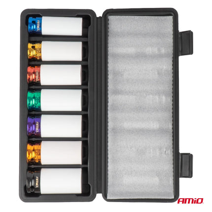AMiO AMiO Velgbeschermdoppen 17-27mm 7-delig - Krasvrij Wielen Monteren AMiO 3