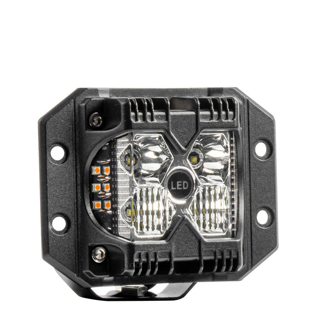 AMiO AMiO Werklamp 60W – 6000Lm 6500K Wit Oranje – Spot LED 9 - 36V IP67 Multifunctioneel AWL66 AMiO 1