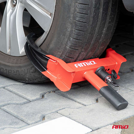 AMiO AMiO Wielklem Slot voor Auto Wielvergrendeling tegen Diefstal AMiO 2