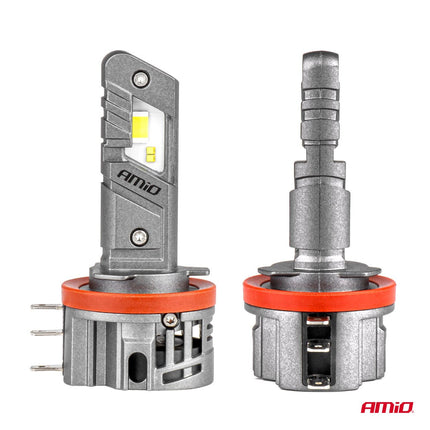 AMiO AMiO X5 Winger H15 LED Koplampen 49W 6000K CANBUS – Xenon Wit Auto Lamp Set met Ventilator Koeling AMiO 4