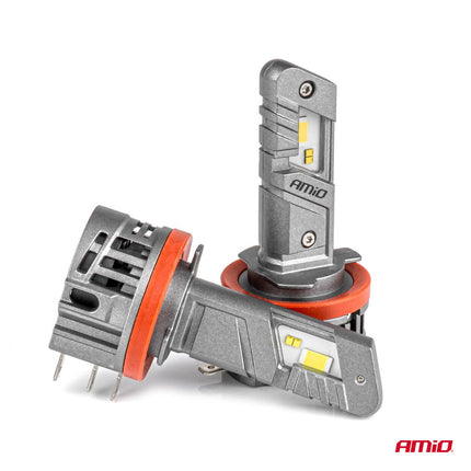 AMiO AMiO X5 Winger H15 LED Koplampen 49W 6000K CANBUS – Xenon Wit Auto Lamp Set met Ventilator Koeling AMiO 6