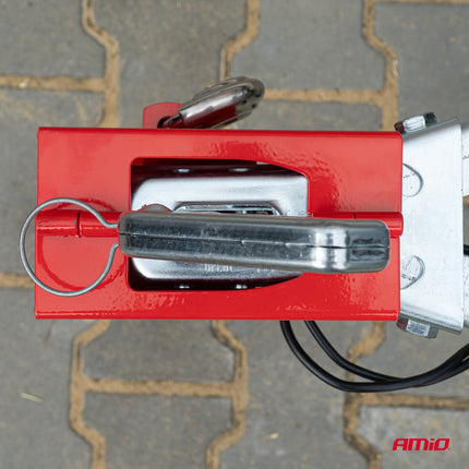 AMiO AMiO Zware Trekhaakslot Koppelingsslot voor Maximale Aanhangerbeveiliging AMiO 3