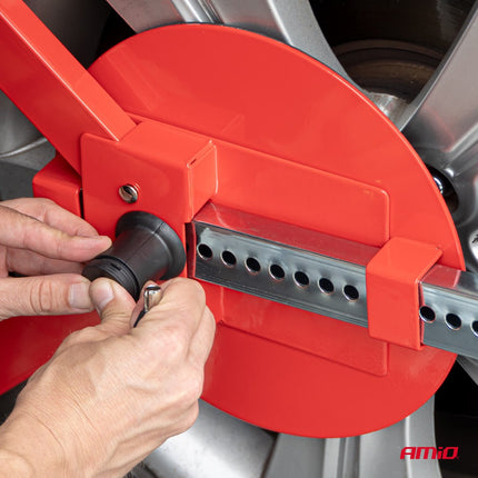 AMiO AMiO Zware Wielklem XL voor Maximale Wielvergrendeling tegen Autodiefstal AMiO 3