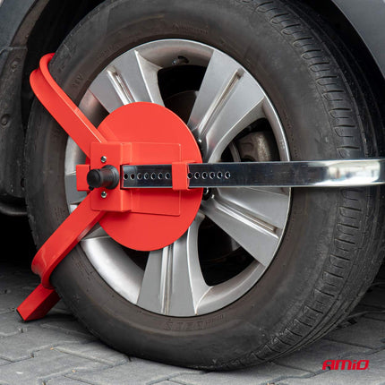 AMiO AMiO Zware Wielklem XL voor Maximale Wielvergrendeling tegen Autodiefstal AMiO 2