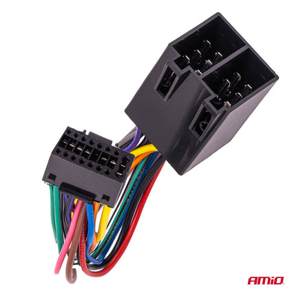 AMiO AMiO Android ISO Radio Adapter 12V 5A CCA – Universele Verloopstekker voor Autoradio en Multimedia Systeem AMiO 2