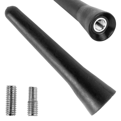 AMiO Auto Antenne Mini Universeel AM/FM Zwart - Compacte Universele Antenne Voor Auto's