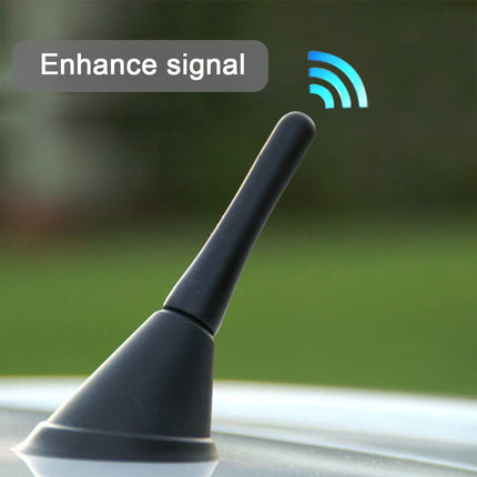 AMiO AMiO Auto Antenne Mini Universeel AM/FM Zwart - Compacte Universele Antenne Voor Auto's AMiO 4