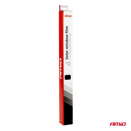 AMiO AMiO Autoraam Folie Tint Vinyl Zwart 75x300cm (15%) - Zwarte Ramenfolie voor Zonwering en Privacy met Tool AMiO 4